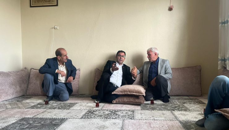 AKSAK, CEYLANPINARLI KANAAT ÖNDERLERİYLE BİR ARAYA GELDİ