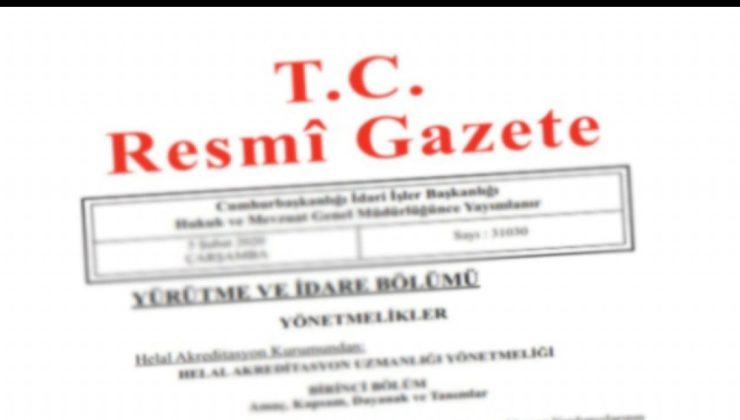 Resmi Gazete başlıkları