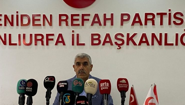 Yeniden Refah Partisi Şanlıurfa İl Başkanı Yetim Basınla Buluştu