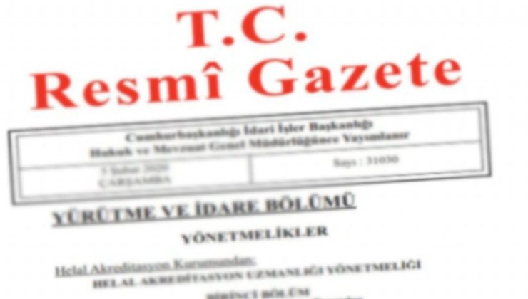 Resmi Gazete başlıkları