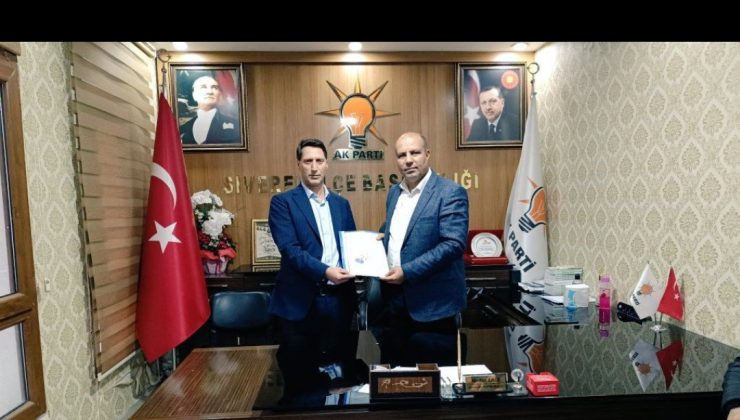 Celal Akıl, Siverek için resmi başvurusunu yaptı