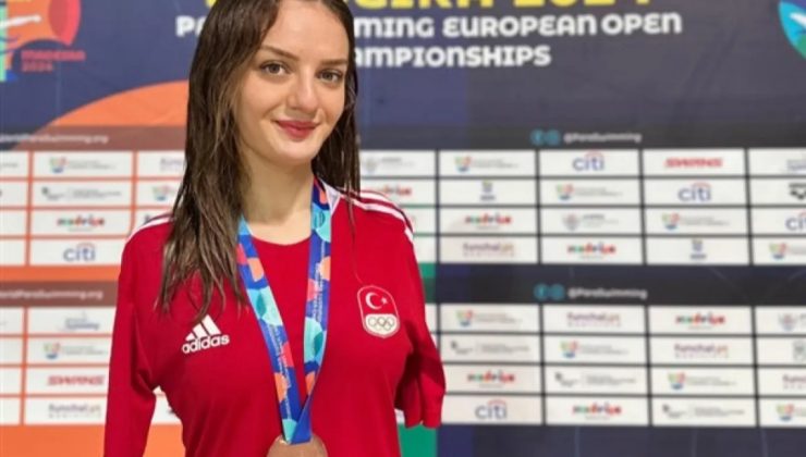 Milli yüzücü Boyacı, Avrupa üçüncüsü oldu