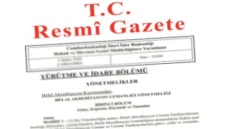 Resmi Gazete başlıkları