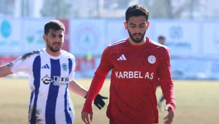 Karaköprü Belediyespor ile Mazıdağı Fosfatspor maçında kazanan çıkmadı