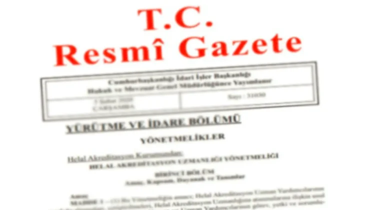 Resmi Gazete başlıkları