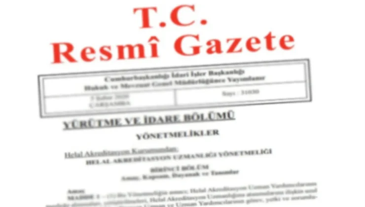 Resmi Gazete başlıkları