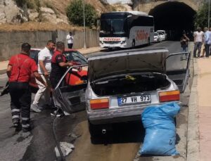 Birecik’te Tünel Çıkışında Feci Kaza: 5 Kişi Yaralandı
