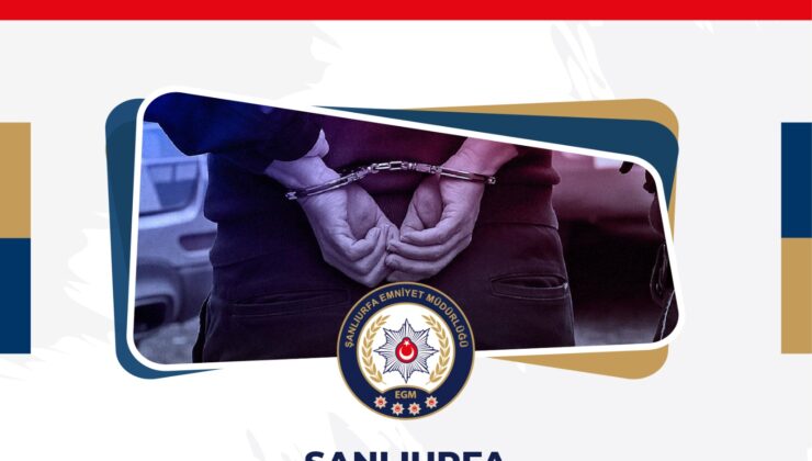 Şanlıurfa’da ağir ceza mahkemsindeAranan şahis yakalandi
