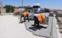 Halfeti’de Yollar Kilitli Parke Taşlarıyla Yenileniyor