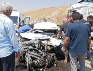 Şanlıurfa-Birecik yolunda feci kaza! Ağır yaralı var