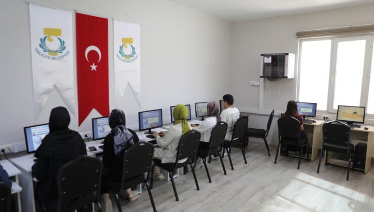 HALİLİYE BELEDİYESİ’NDEN GENÇLERE ÜCRETSİZ F KLAVYE EĞİTİMİ*