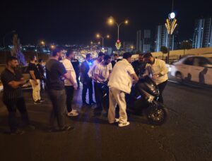 Şanlıurfa Hilvan yolunda motosiklet kazası: Bir kadın yaralandı