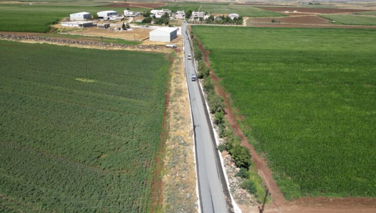 BÜYÜKŞEHİR, VİRANŞEHİR’DE KIRSAL YOLLARI YENİLİYOR