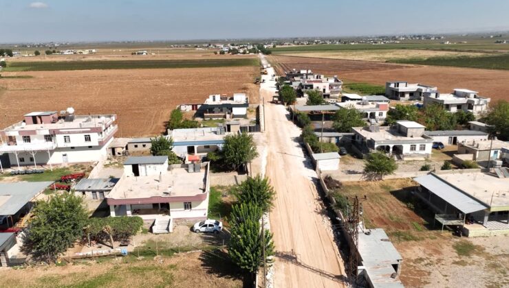 HARRAN’DA YOLLAR BÜYÜKŞEHİR’LE YENİLENİYOR