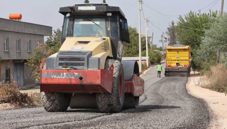 HALİLİYE BELEDİYESİNDEN KIRSAL MAHALLELERDE YOL SEFERBERLİĞİ